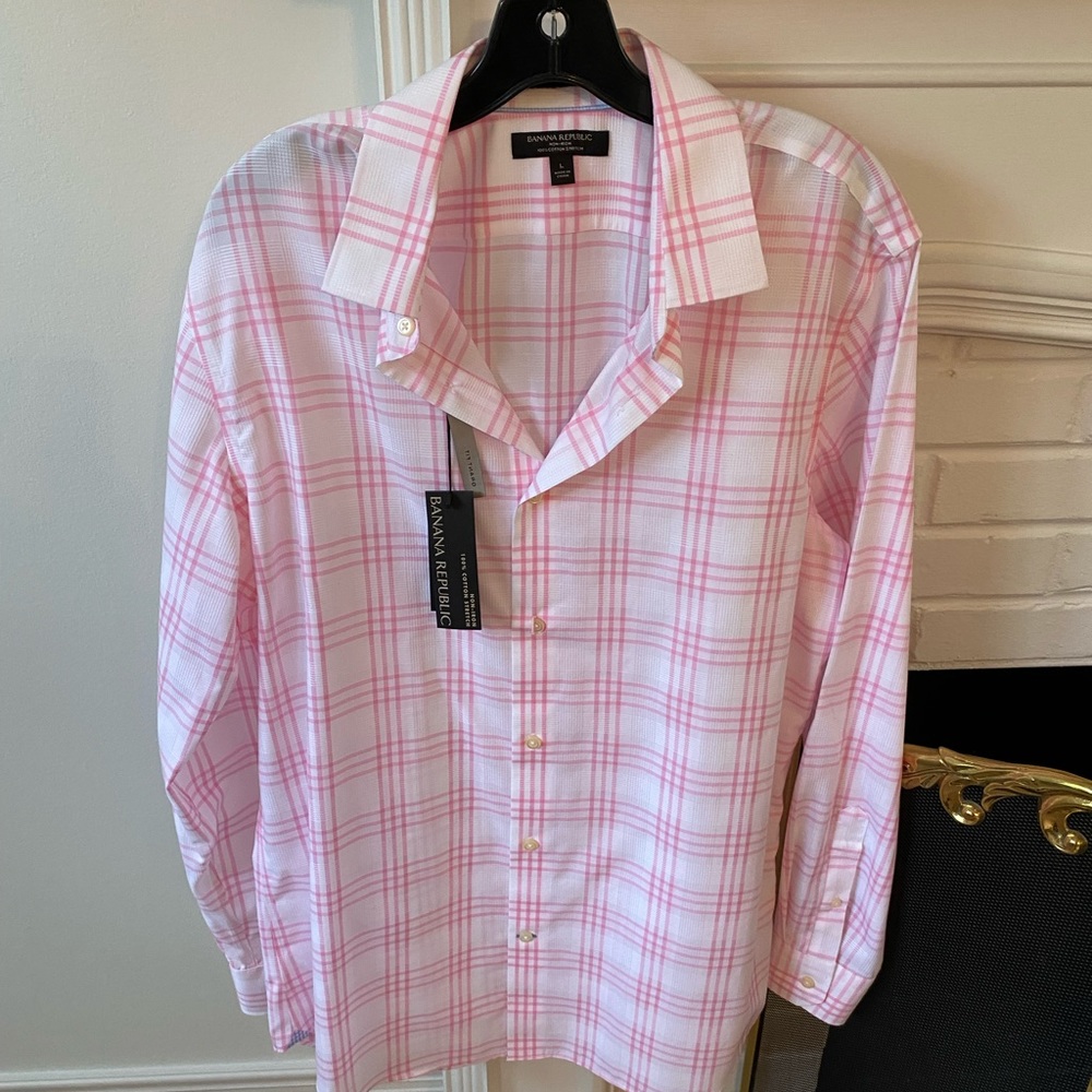 New Men’s Plaid Shirt!
